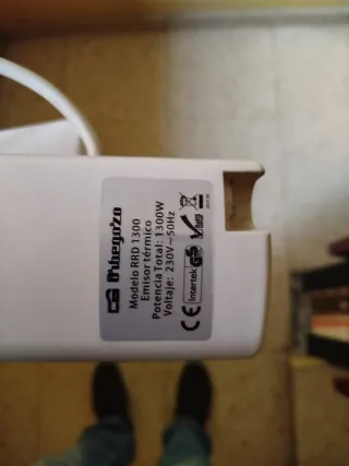 Resistencia Radiador Orbegozo 1300W
