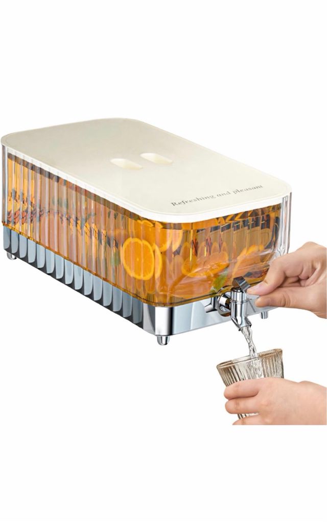 Dispensador Bebidas Grifo 5,3L Beige