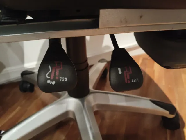 Silla Gamer Negra y Gris