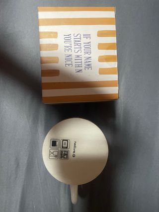 Taza Natura con letra N