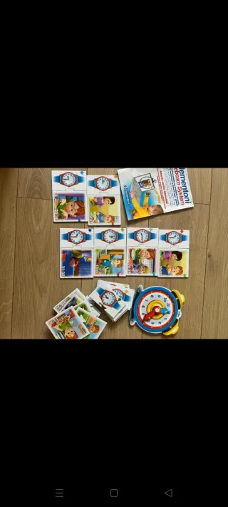 Juego Clementoni ¿Qué Hora Es?