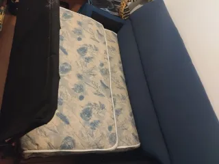 Sofá Cama Azul