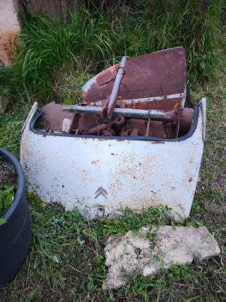 Capó, tapa maletero y aleta trasera Citroen DS 19