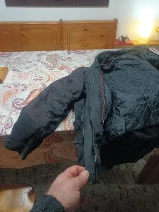 Chaqueta de moto para hombre.