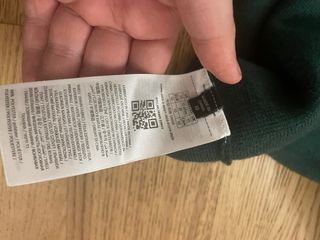 Felpa Guess verde scuro