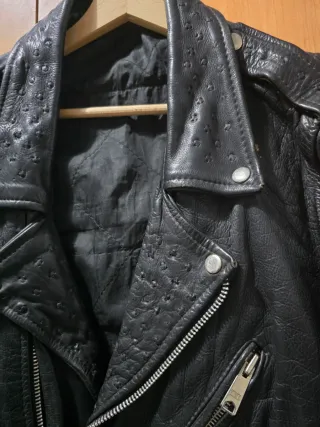 Cazadora de cuero vintage