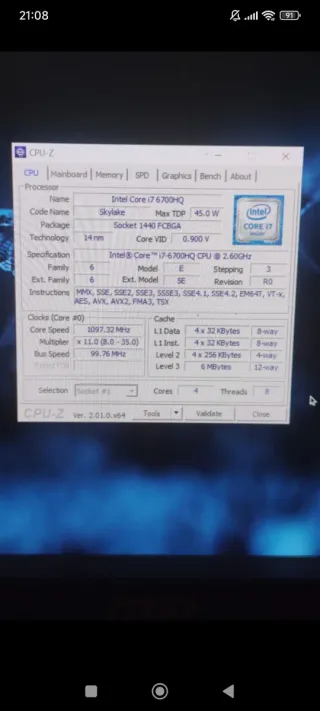 Piezas Portátil MSI