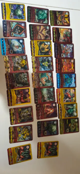 Lotto 150 Lamincard Gormiti 2007 Energeia, Mythos