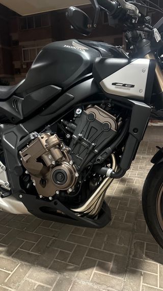 Honda CB650R Negra/Plata