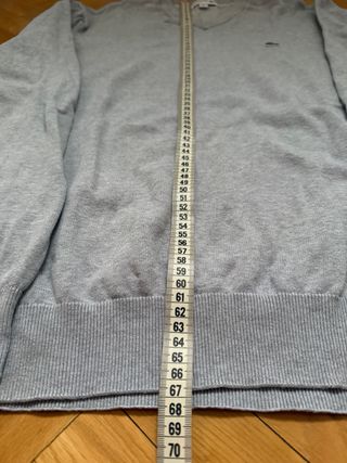 Jersey Lacoste Gris Talla L