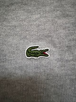 Jersey Lacoste Gris Talla L