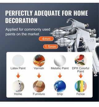 Tanque de pintura 10L con 2 pistolas