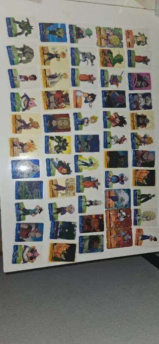Lotto 390 Lamincards Dragon Ball Z Edibas