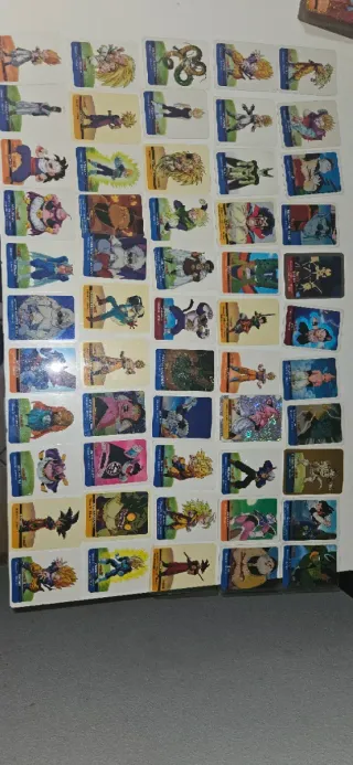 Lotto 390 Lamincards Dragon Ball Z Edibas