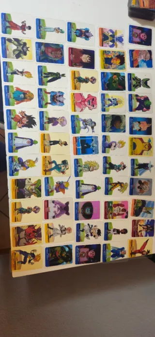 Lotto 390 Lamincards Dragon Ball Z Edibas