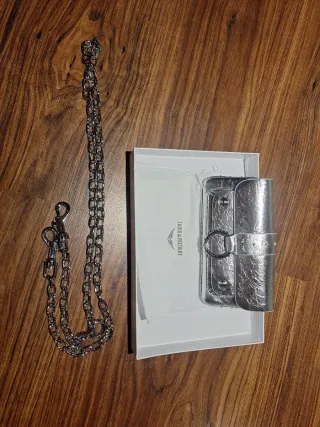 Bolso Zadig & Voltaire Kate Plateado