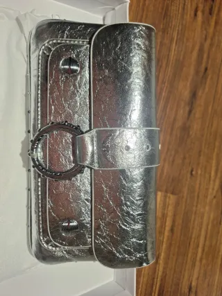 Bolso Zadig & Voltaire Kate Plateado