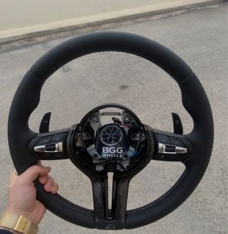 Volante BMW M Serie F Carbono + Cuero