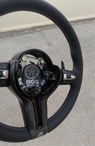 Volante BMW M Serie F Carbono + Cuero