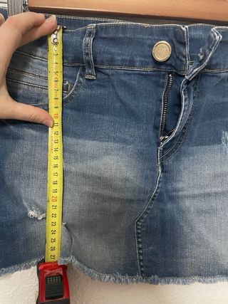 Minifalda vaquera