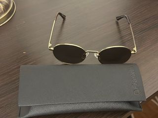 Occhiali D.Franklin Rotondi Montatura Oro