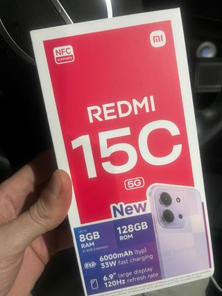 Xiaomi Redmi 15C 128GB Morado