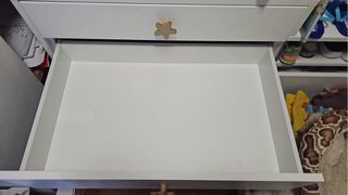 Mueble cambiador bebé con cajones