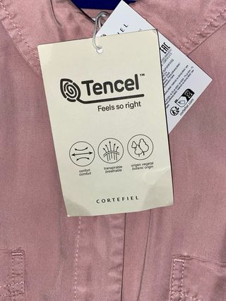 Blusa rosa manga larga