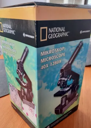 Microscopio National Geographic 40X-1280X