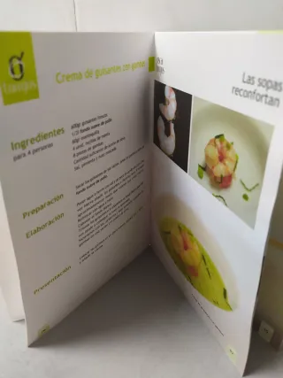 Cuaderno recetas sopas 5€
