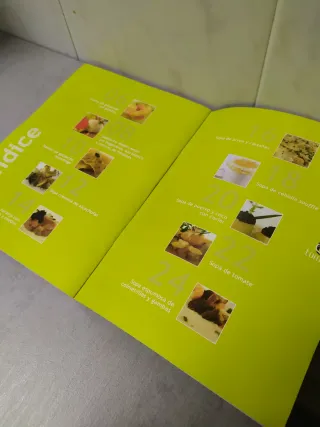 Cuaderno recetas sopas 5€