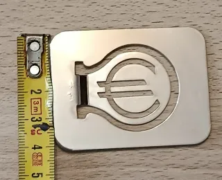 Clip para billetes de plata