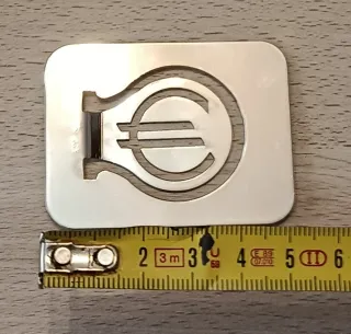 Clip para billetes de plata