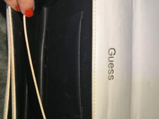 Bolso Guess Blanco Cadena