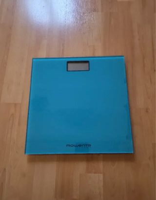 Báscula digital Rowenta de cristal azul – CUERPO