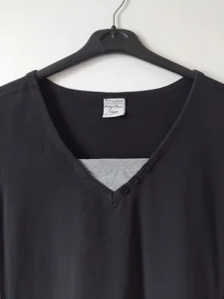 Maglia Champion Heritage manica lunga nera