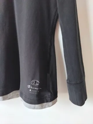 Maglia Champion Heritage manica lunga nera