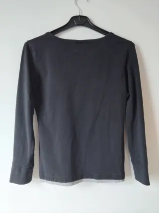 Maglia Champion Heritage manica lunga nera