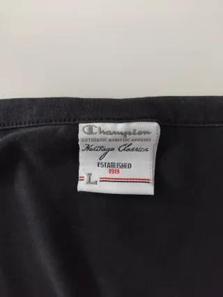 Maglia Champion Heritage manica lunga nera