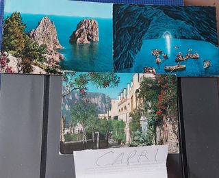 18 Cartoline da Calalzo a Capri