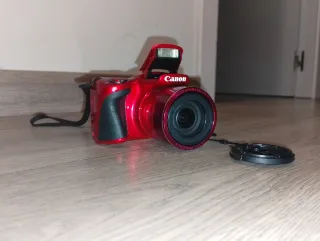 Cámara Digital Canon HD 40x Zoom Roja