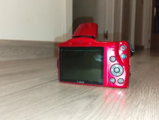 Cámara Digital Canon HD 40x Zoom Roja