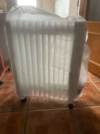 Radiador de aceite blanco