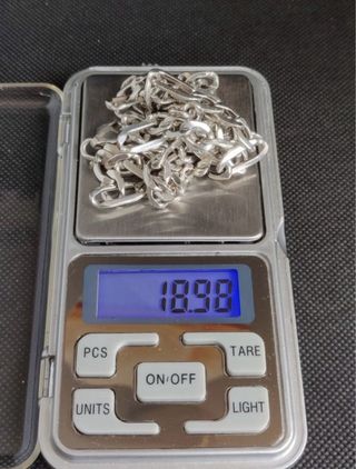 Cadena de plata con colgante