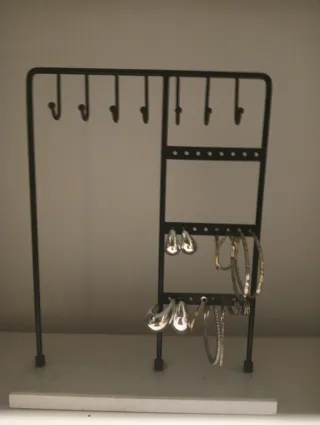 Organizador de Joyas Negro y blanca.sin marca