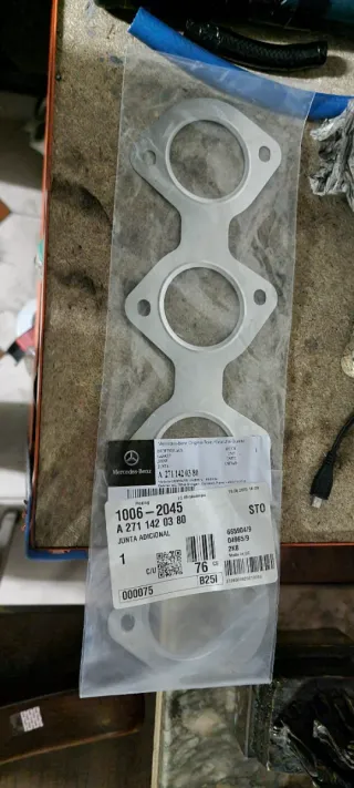 Junta de escape Mercedes A 271 142 03 80