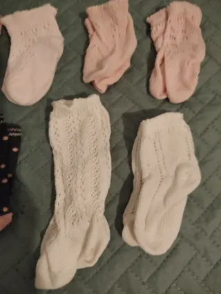 Lote calcetines bebé 0-3 meses