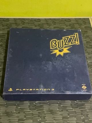 Pack Buzz! PS3 4 mandos + receptor
