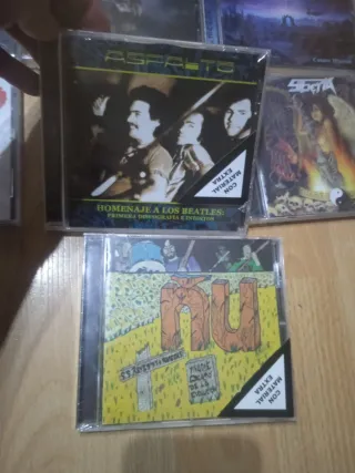 Lote 8 CDs Heavy-Hard Rock Español