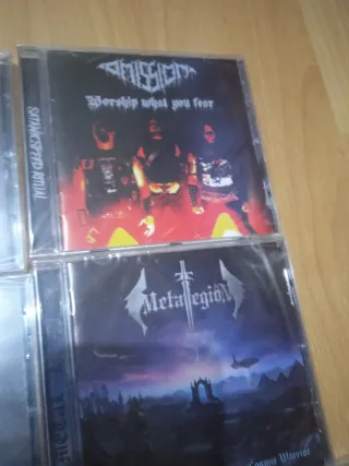 Lote 8 CDs Heavy-Hard Rock Español